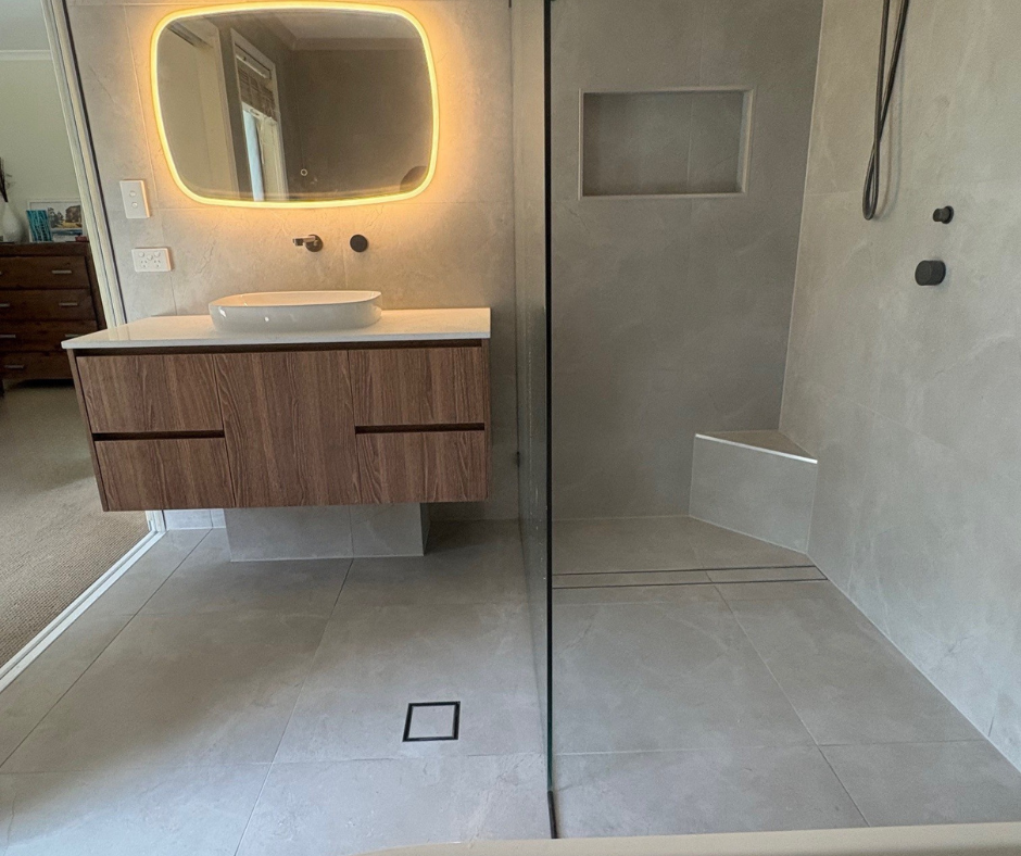 modern bathroom renovation