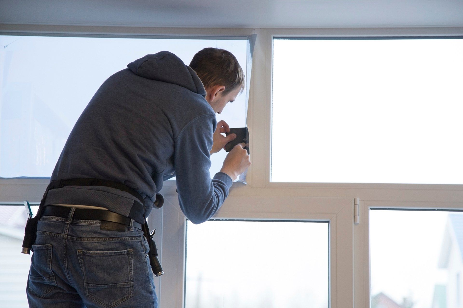 window film installation