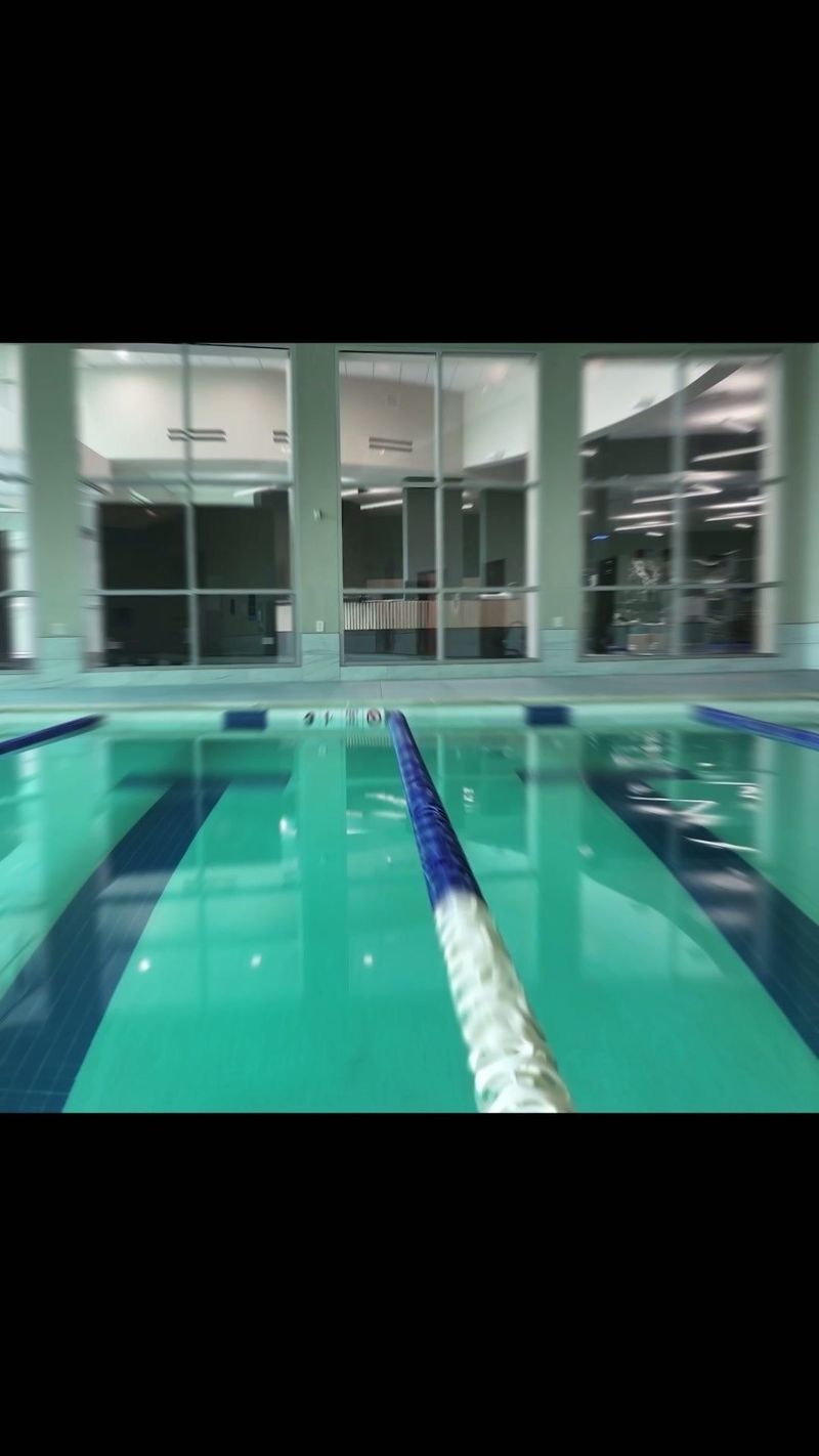 Indoor pool at GF Fitness — video frame