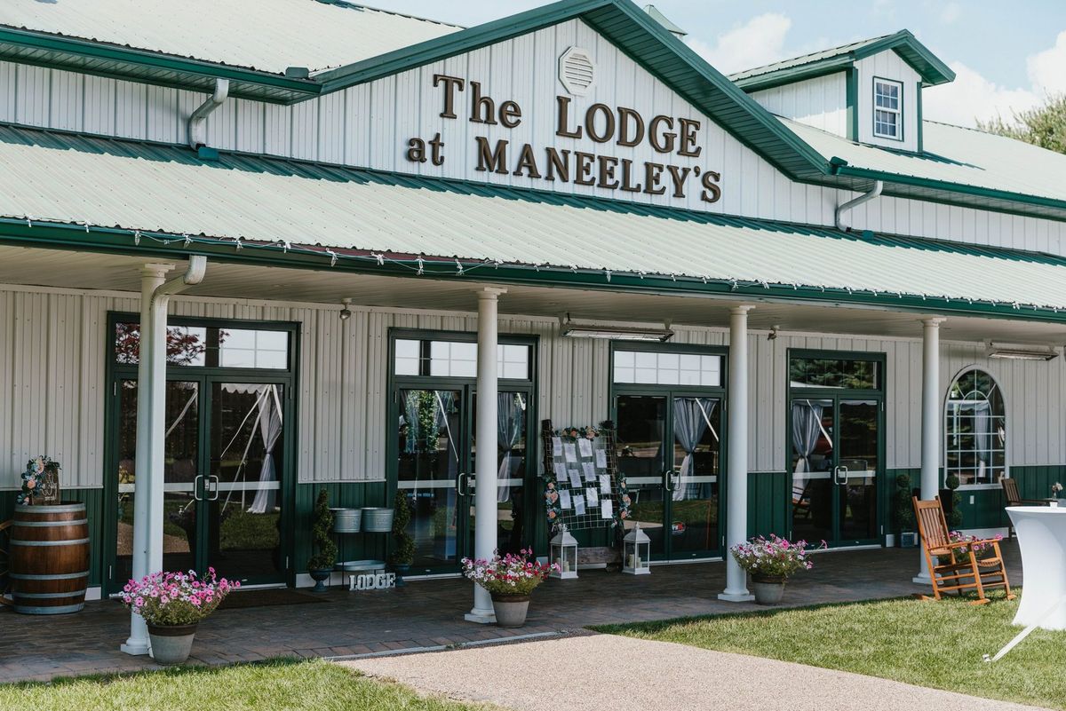 Exterior of The Lodge at Maneeley’s