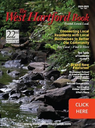 Cover of The West Hartford Book, September 2024 to September 2025 edition