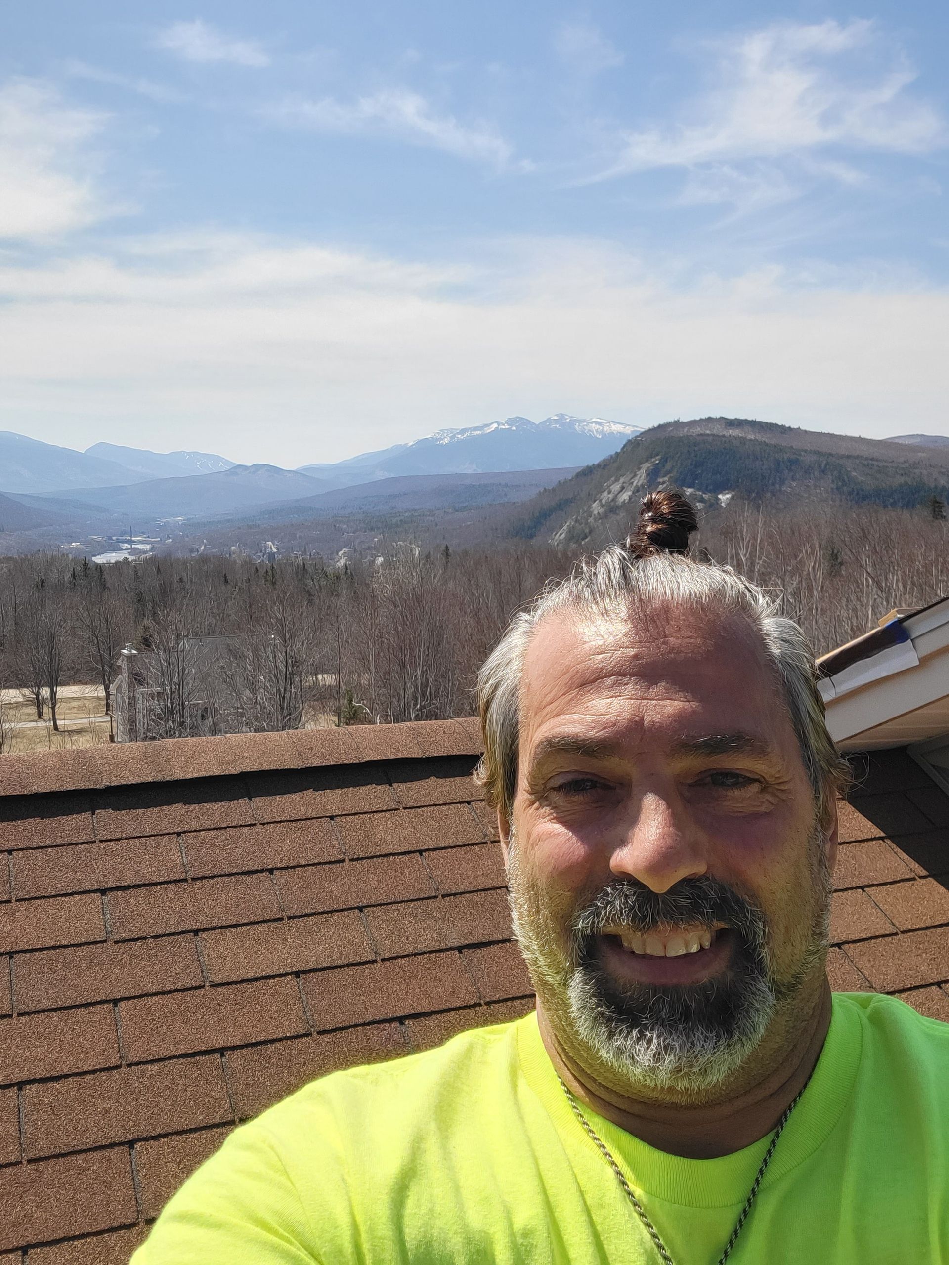 mark on roof