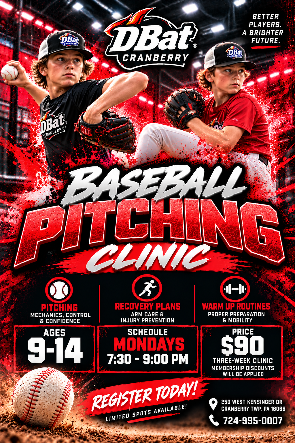 Camp or clinic flyer