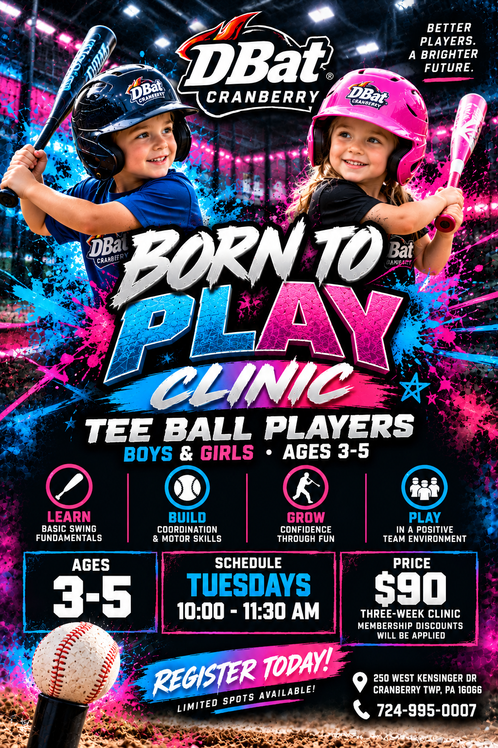 Camp or clinic flyer