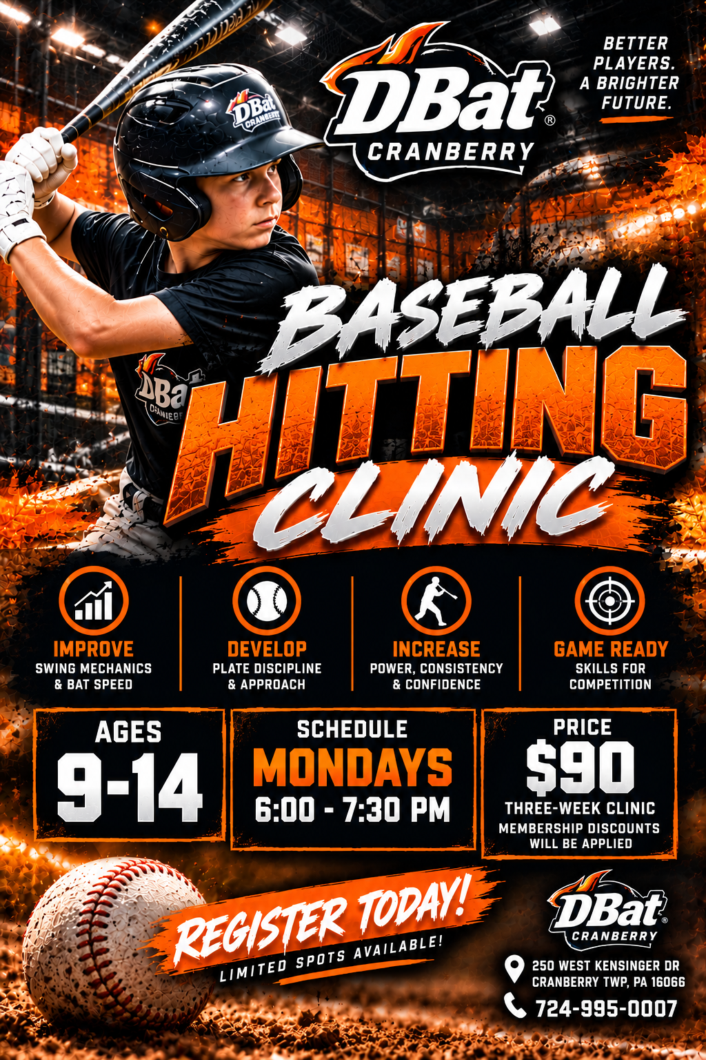 Camp or clinic flyer