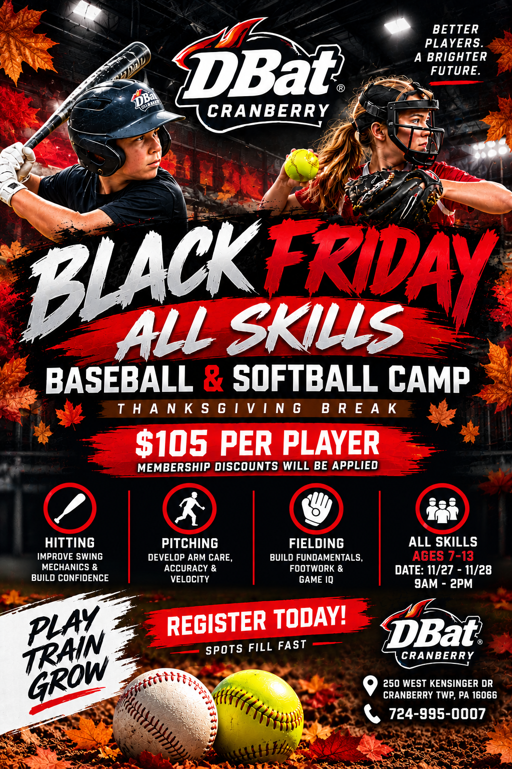 Camp or clinic flyer