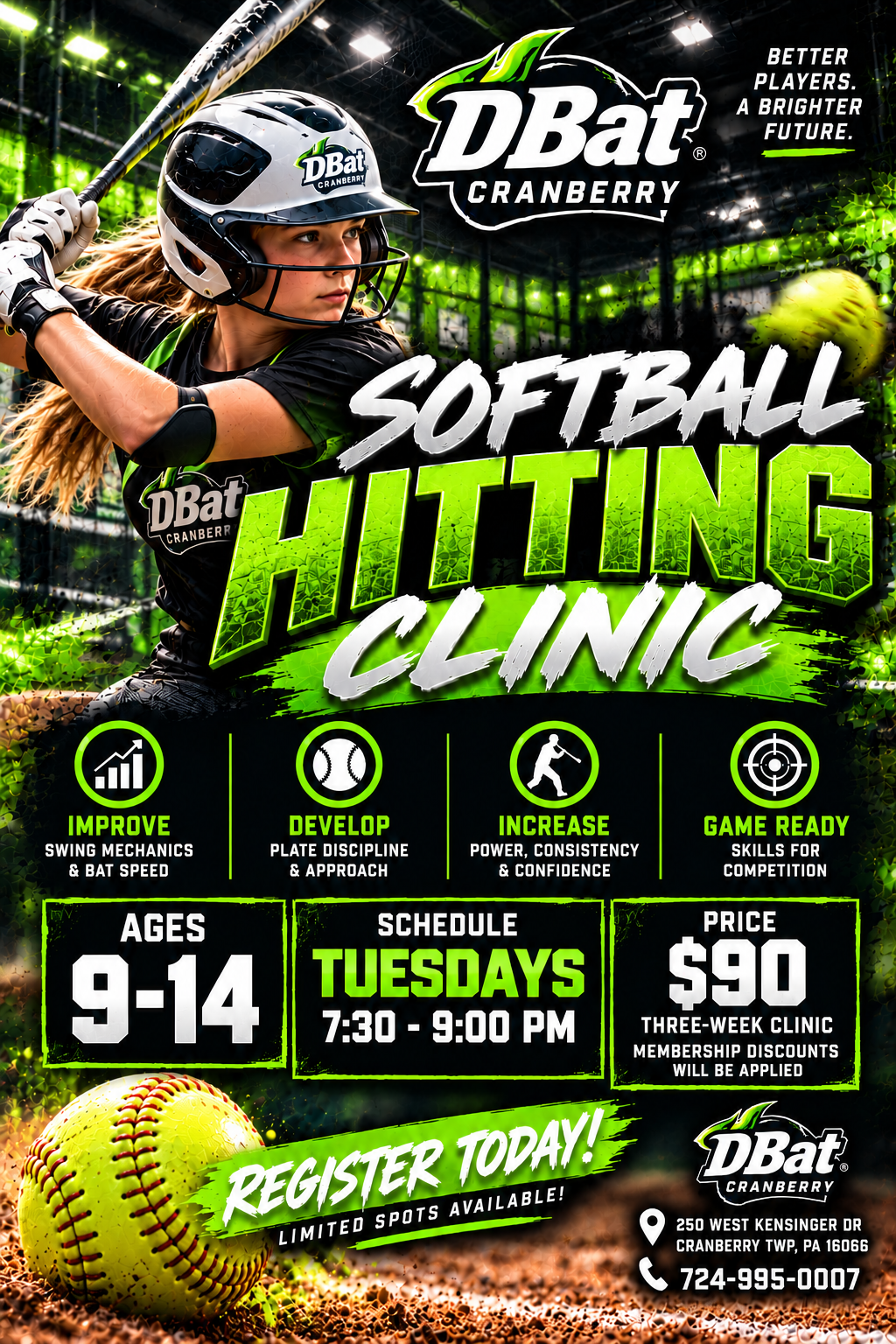 Camp or clinic flyer