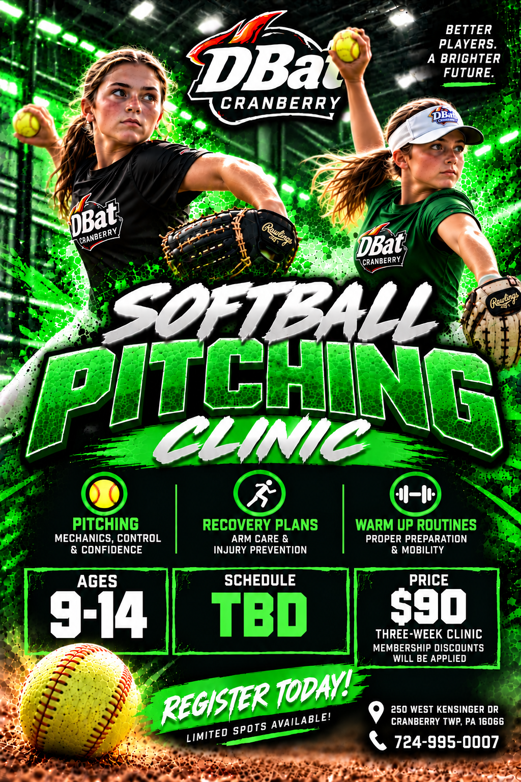 Camp or clinic flyer