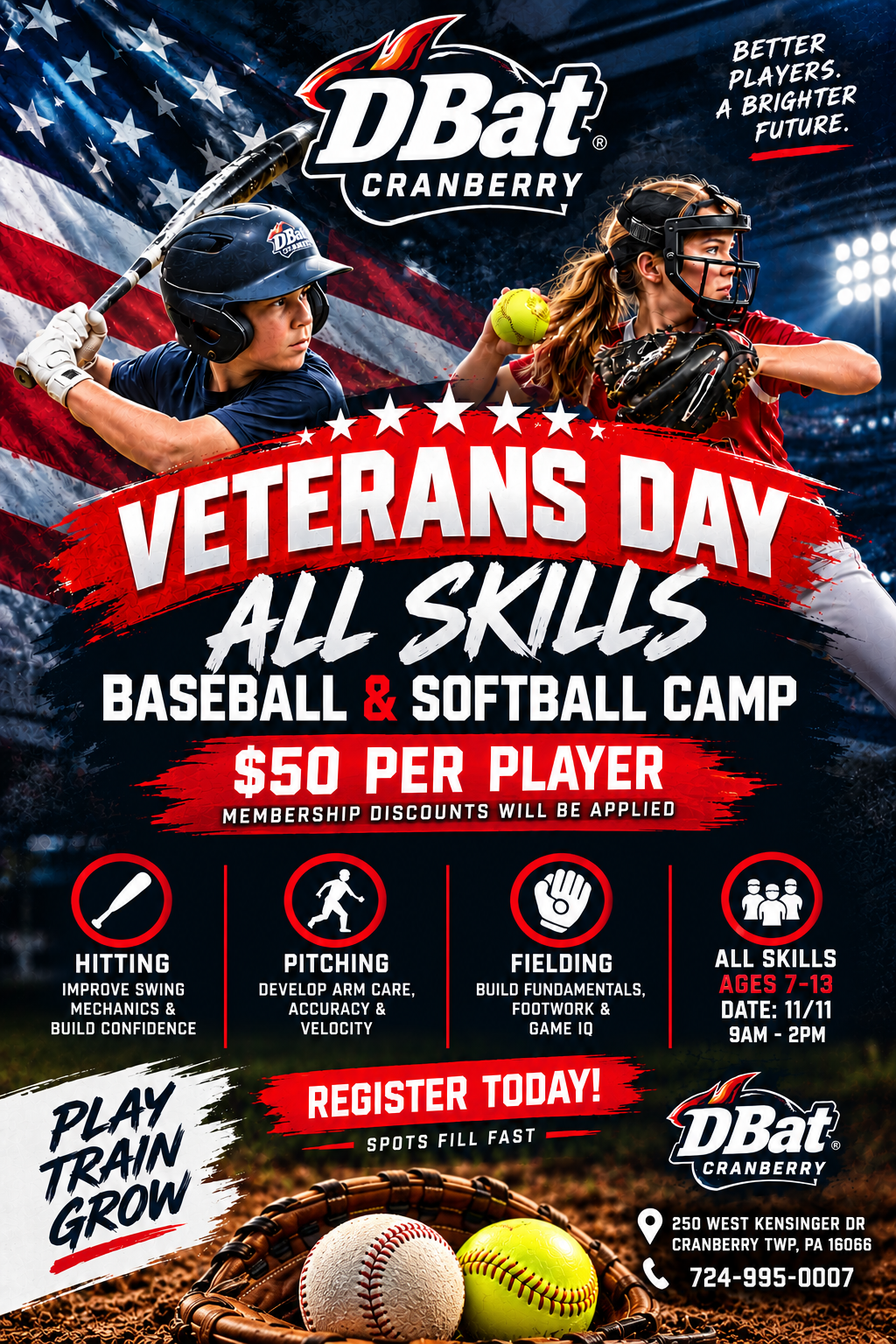 Camp or clinic flyer