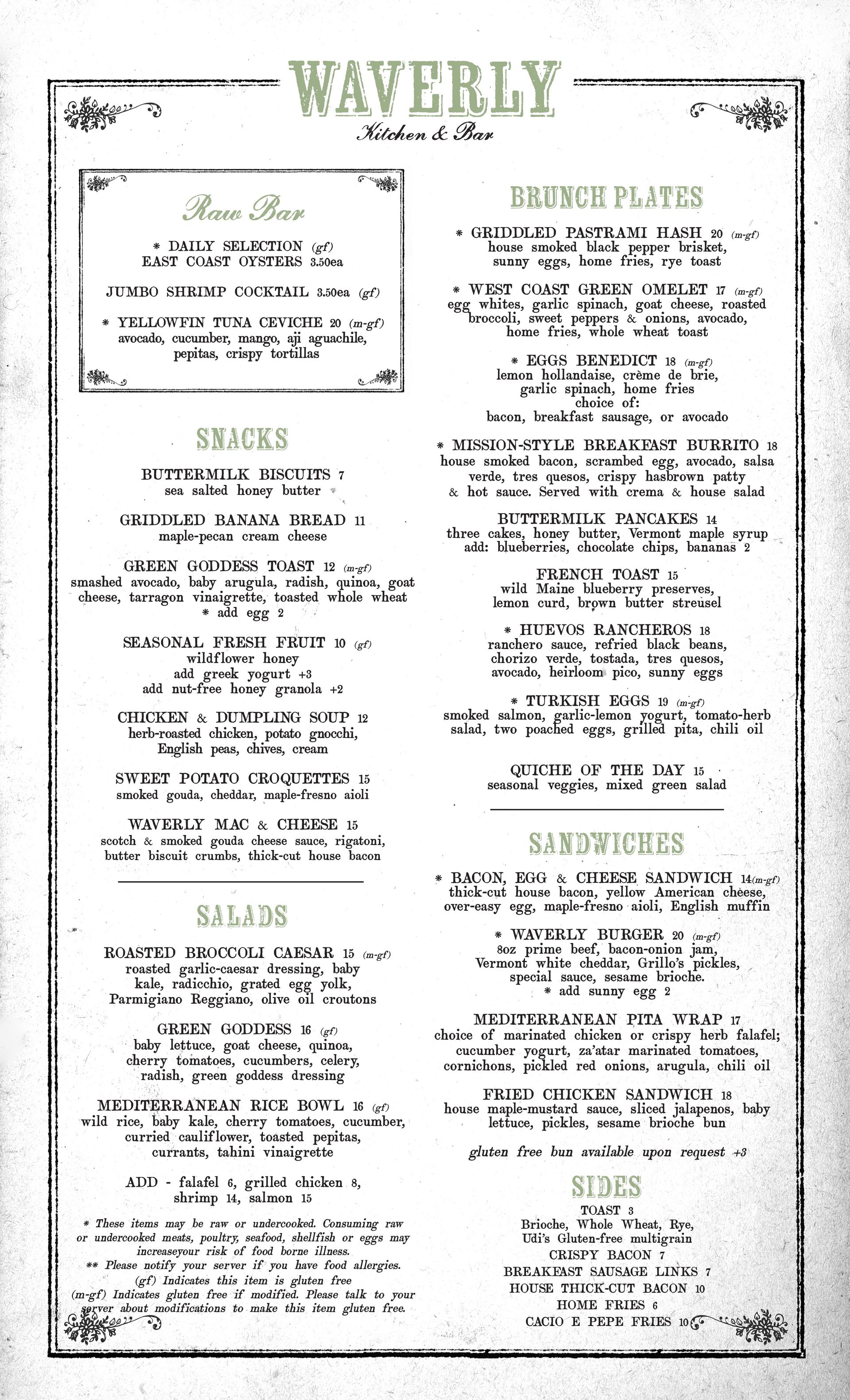 Waverly Kitchen & Bar is a restaurant located in Boston's Charlestown neighborhood.