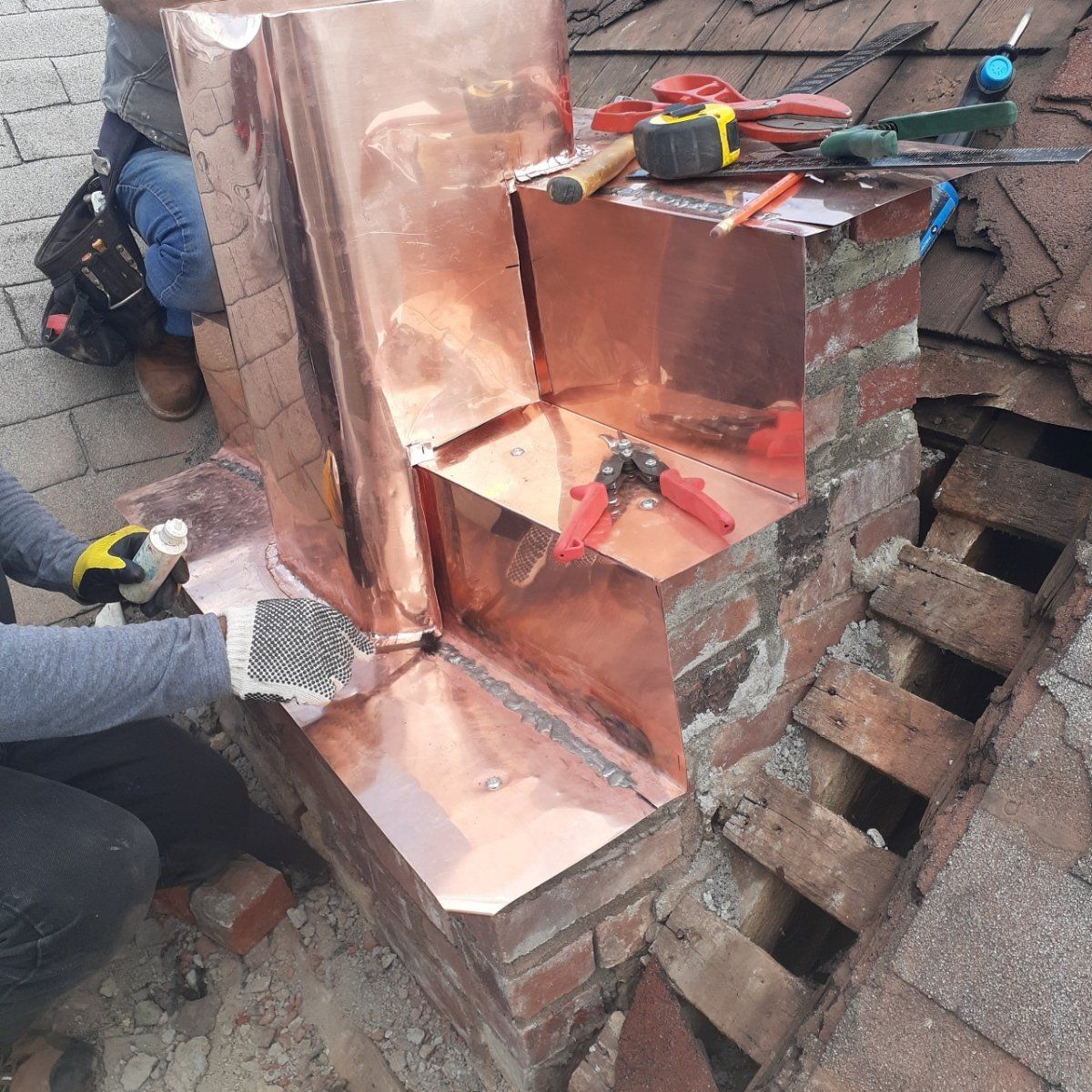 Roof repair 2