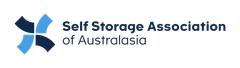 The logo for the self storage association of australasia