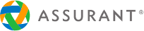 A logo for assurant is shown on a white background.
