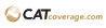 A blurry picture of a cat coverage.com logo on a white background.