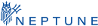The word neptune is written in blue on a white background.