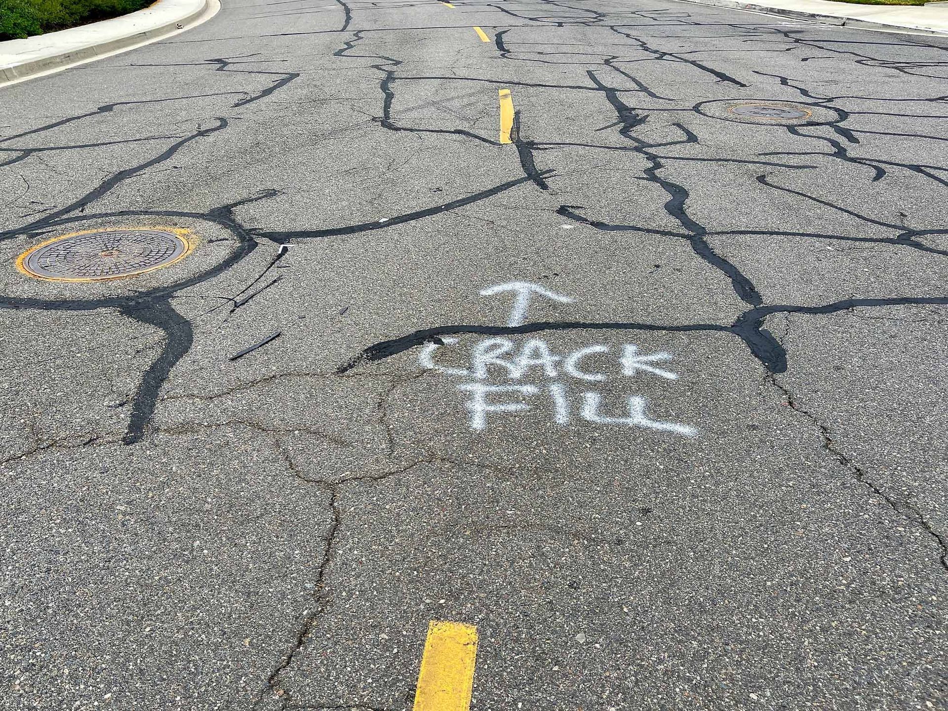 Crack Fill Street Repair — Bear, DE — Smith Paving & Contracting, Inc.