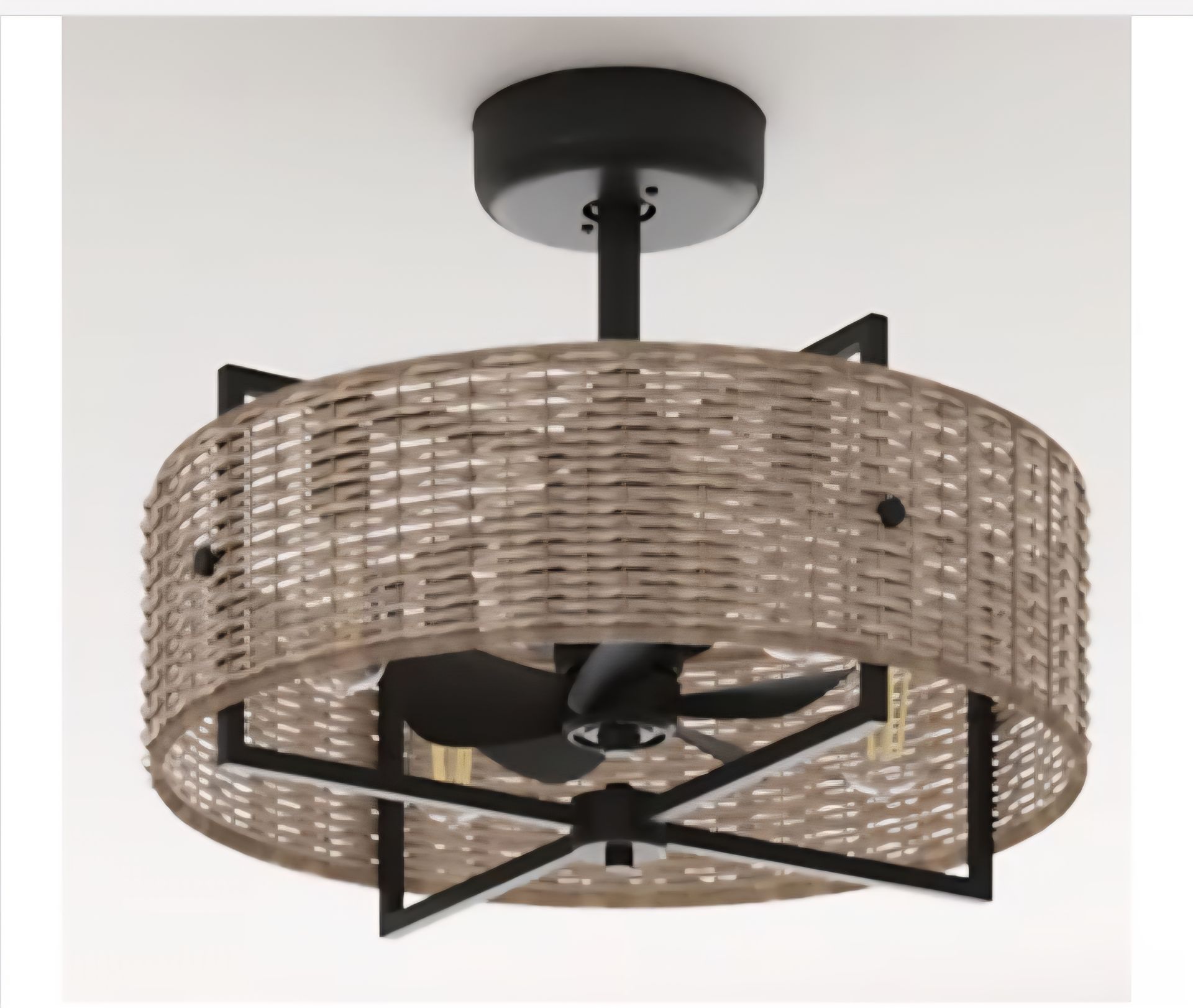 Harbor Breeze 21.5 in ceiling fan with light - remote included