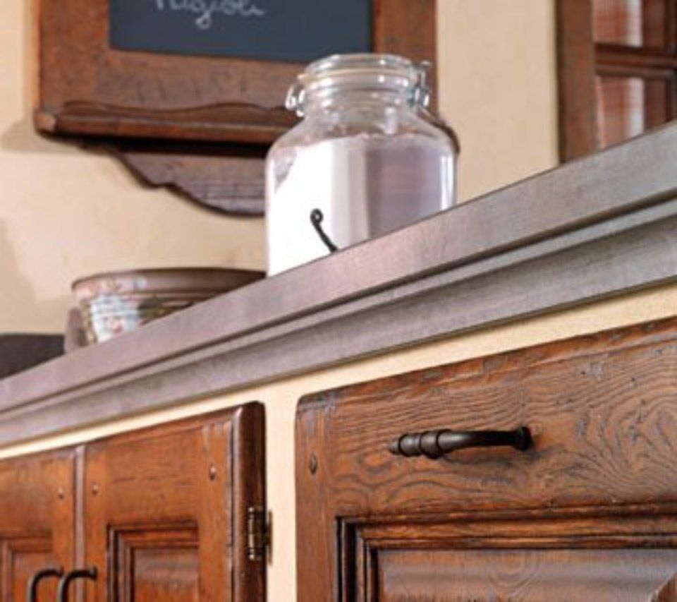 cucina in muratura e legno