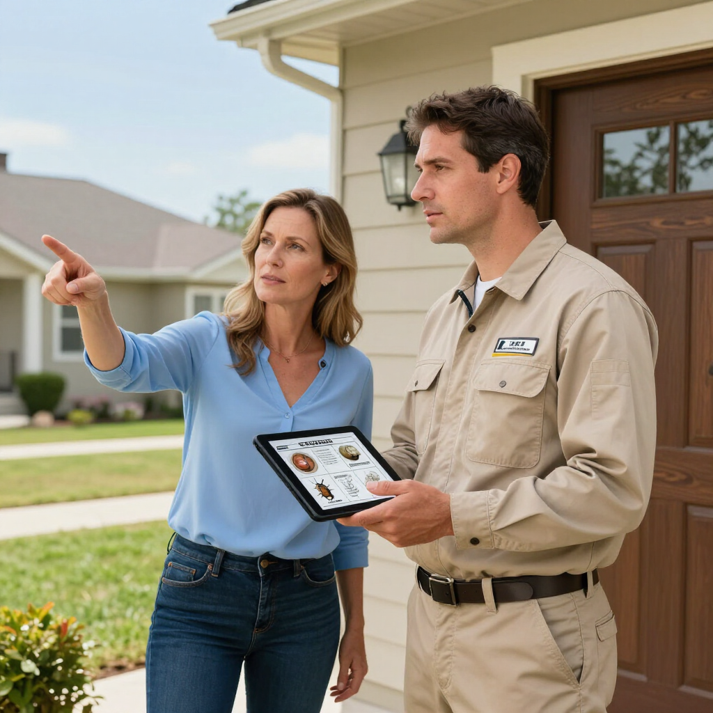 Residential Pest control consultation 
