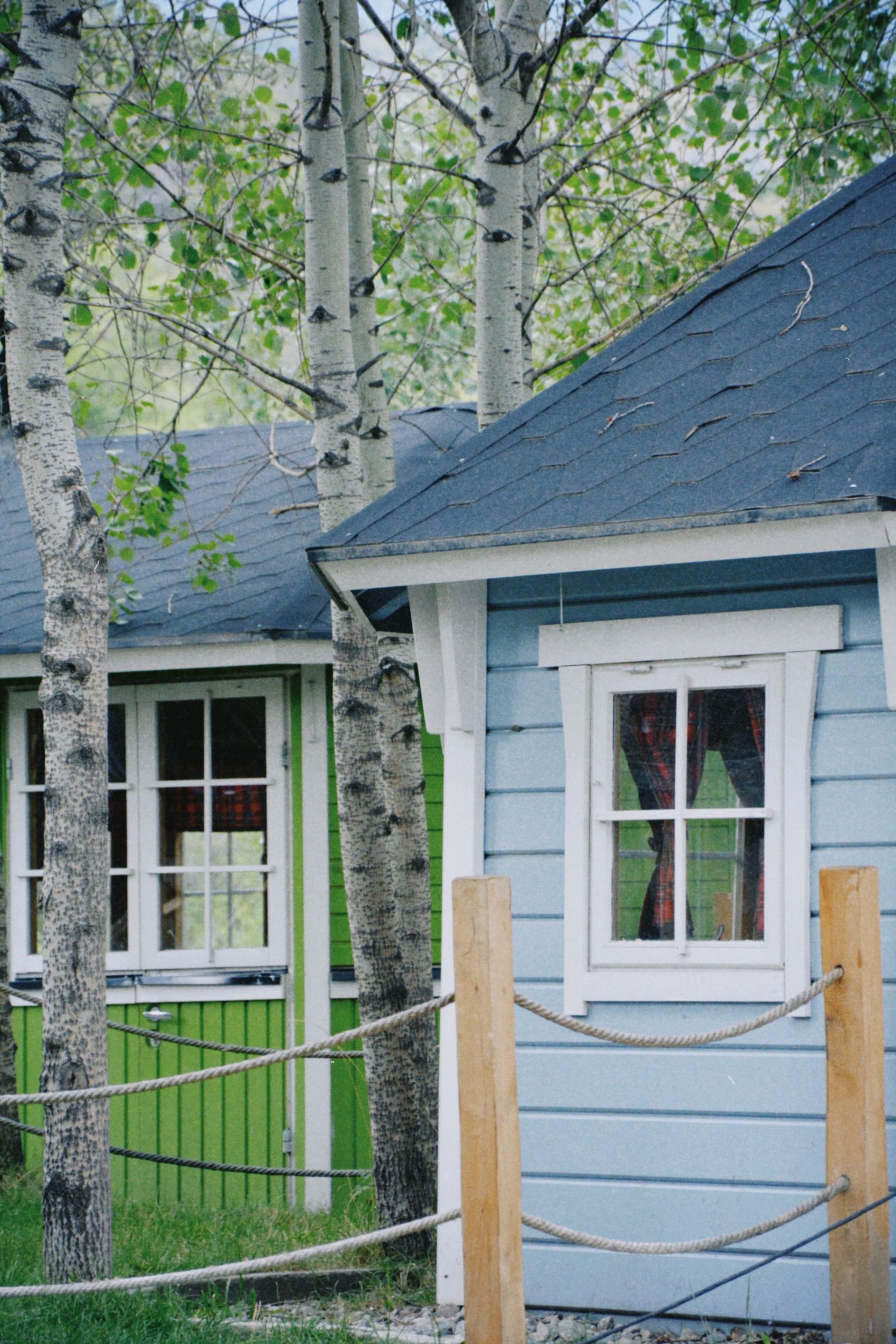Residential home in a wooded area 