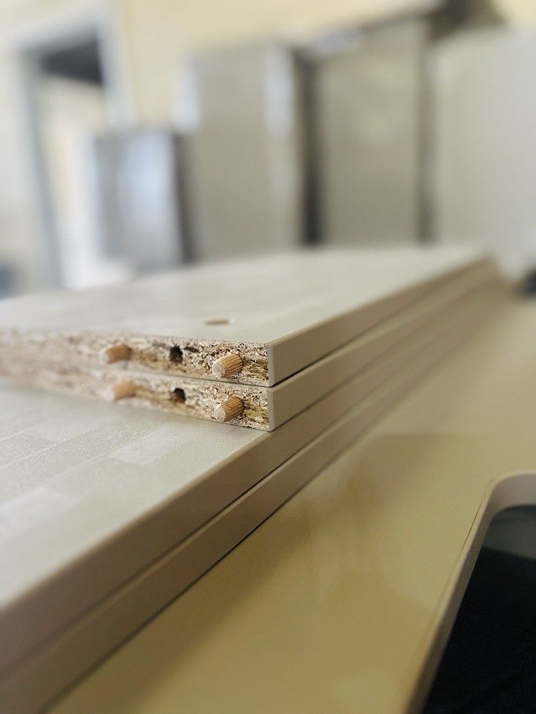 Dowels in wood