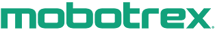 Mobotrex logo in teal lowercase lettering on a white background