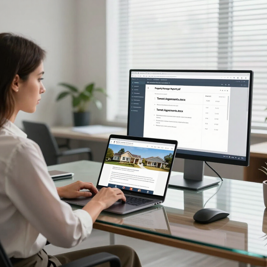 Real estate IT environment