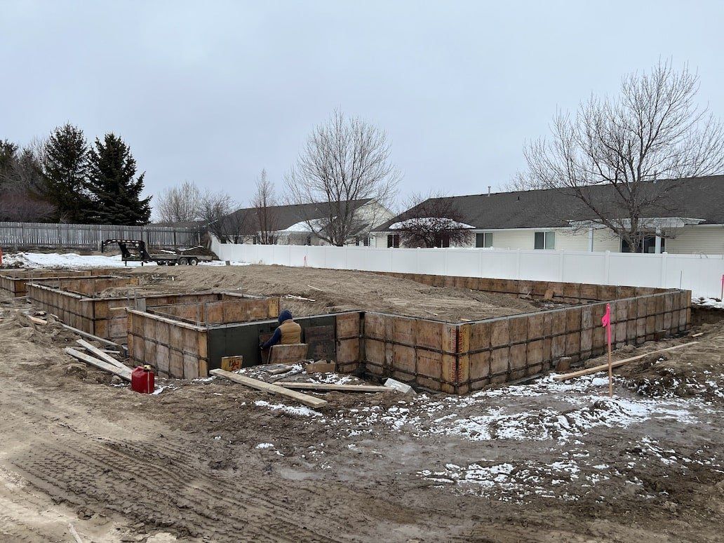 Foundations In Progress: Mill Road Townhomes