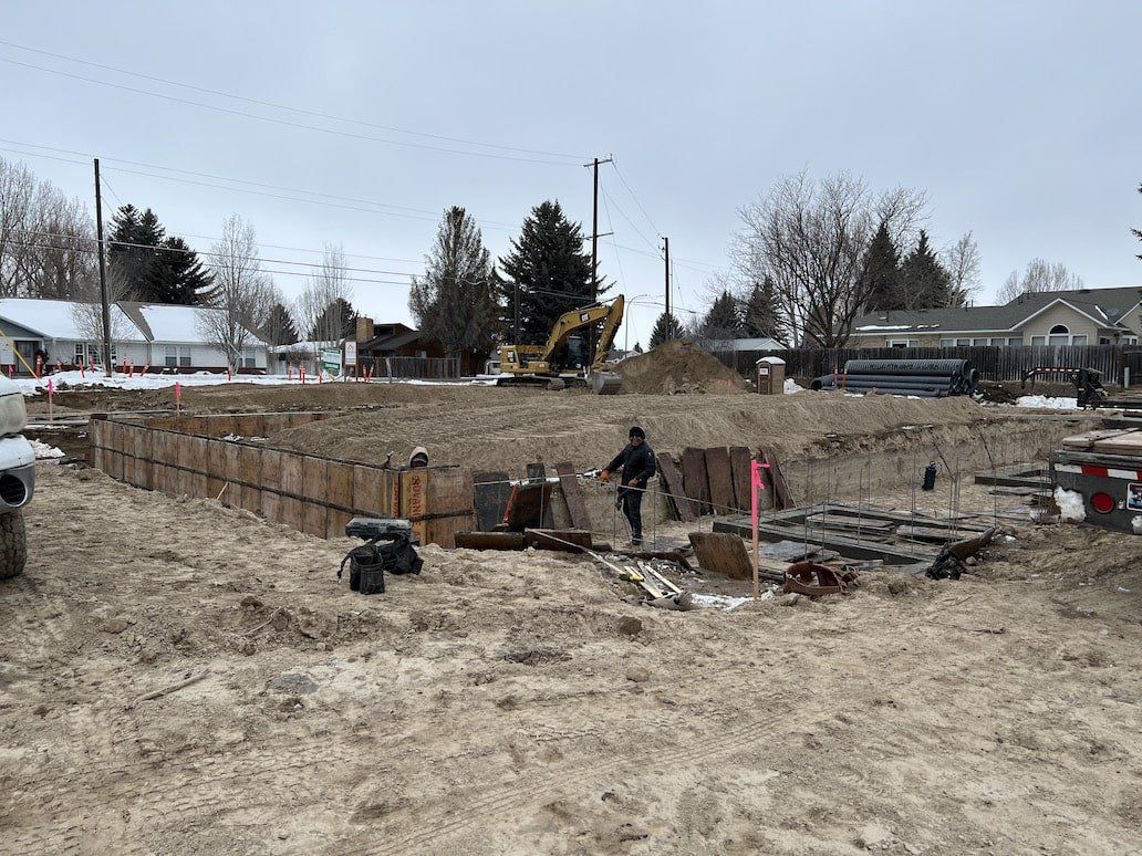 Foundations In Progress: Mill Road Townhomes
