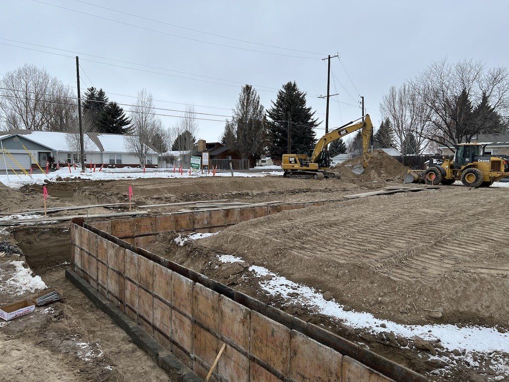 Foundations In Progress: Mill Road Townhomes