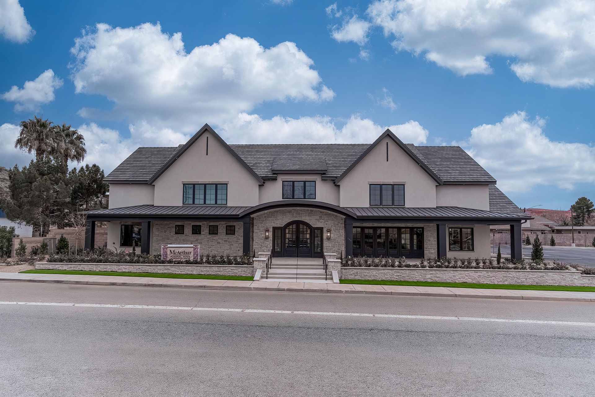 Exterior view of McArthur Funeral Home & Cremation Center St. George, UT