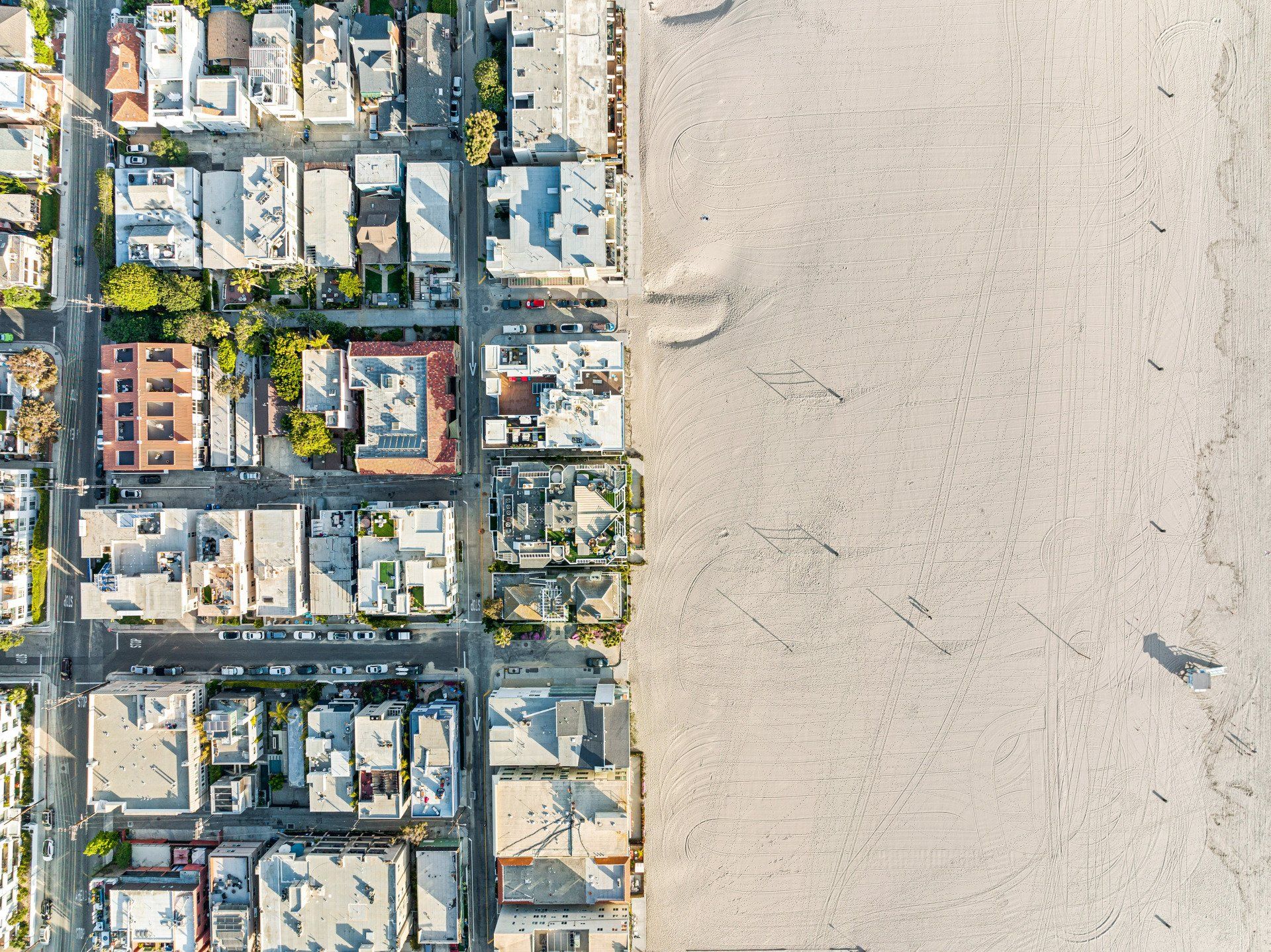 Marina Del Rey, CA Sandy Beach
