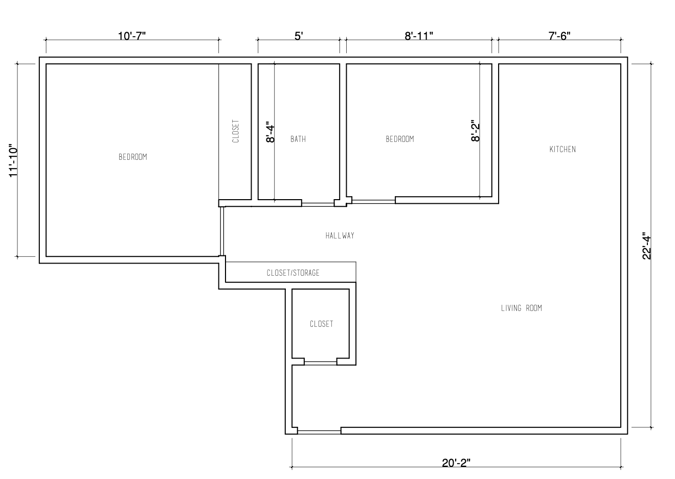 1620 N Normandie Floor Plan