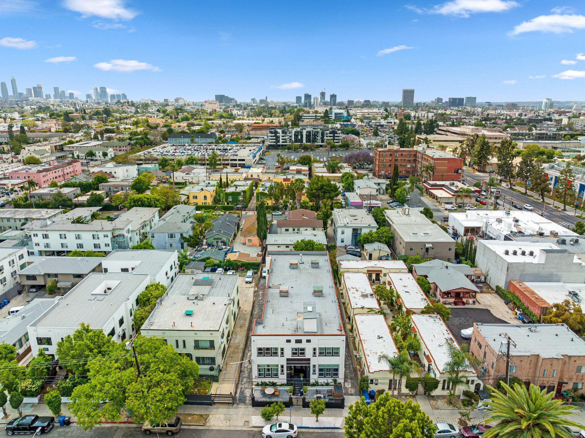 Los Angeles, CA Neighborhood Aerial Photo