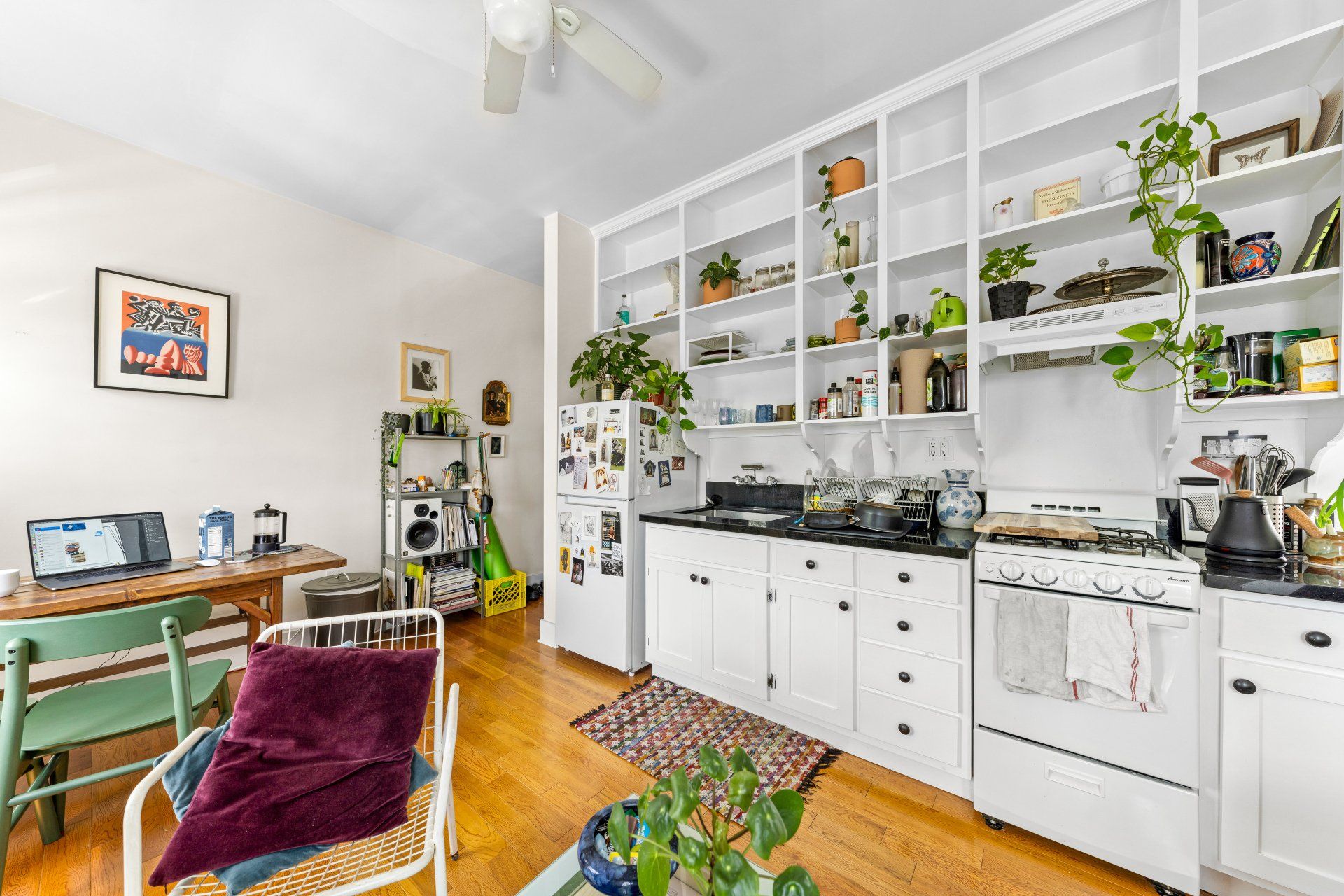 4440 Burns Ave Apartment Kitchen with White Appliances