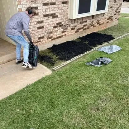 Seasonal yard cleanup service in Oklahoma City