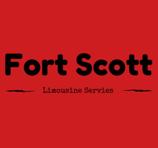 Fort Scott Limousine Servies logo in black text on a red background