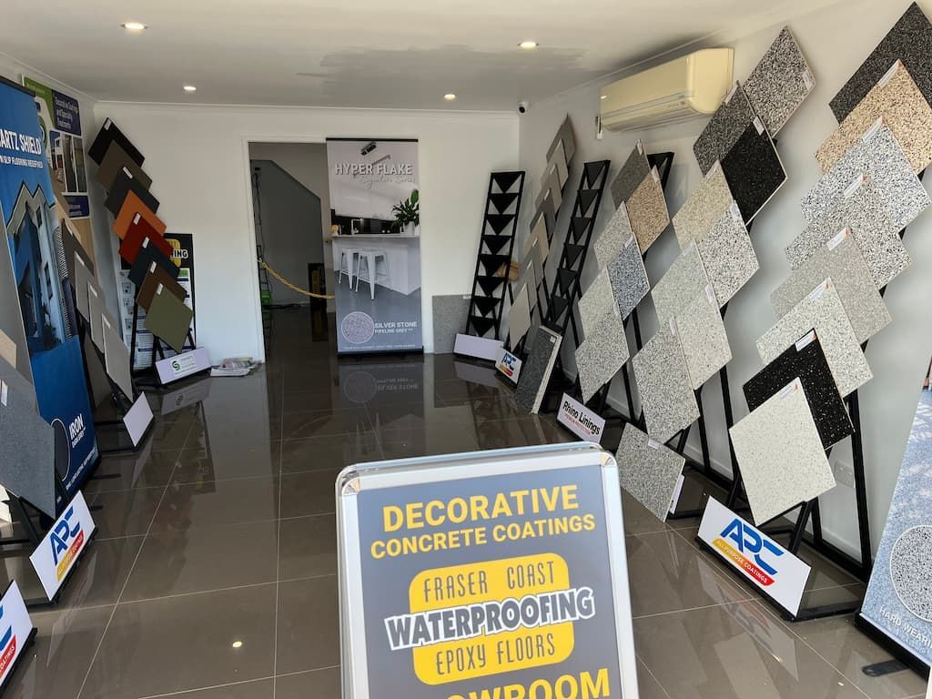 Sign in the Middle of the Room — Fraser Coast Waterproofing in Pialba, QLD