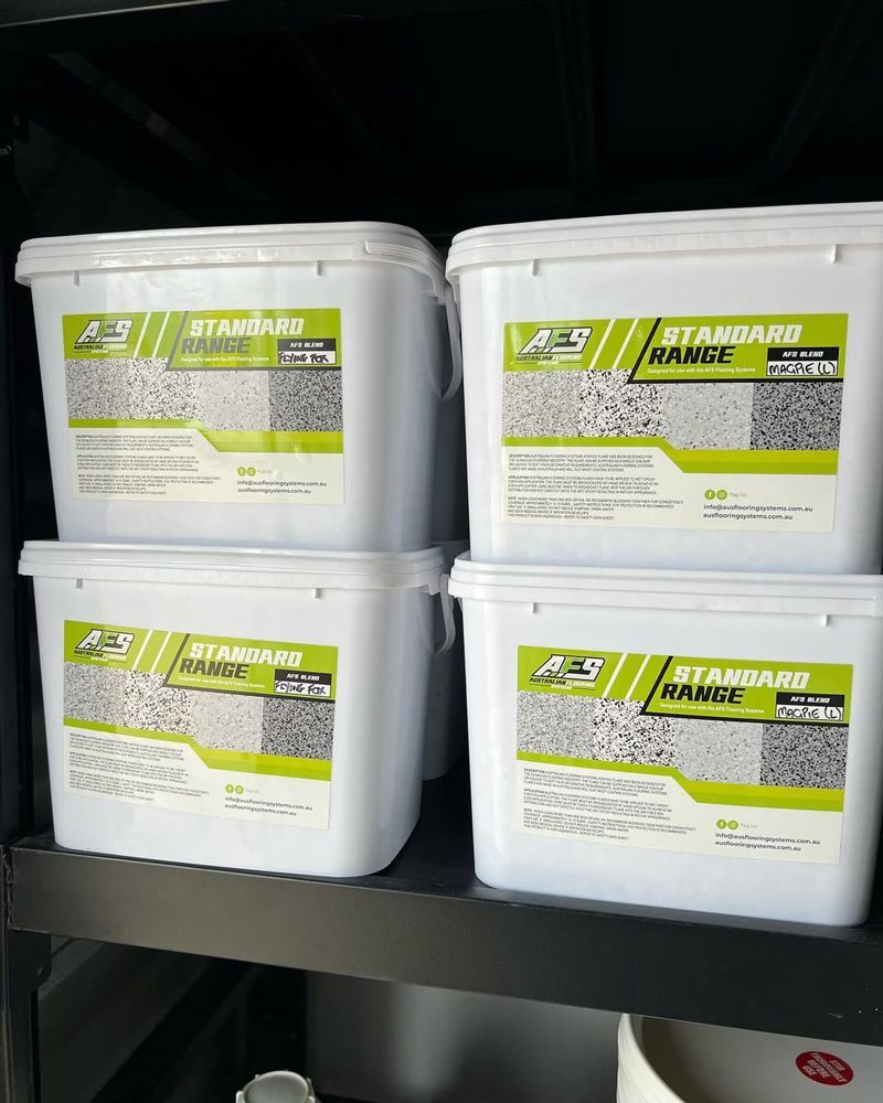 Buckets of Epoxy Sealers
