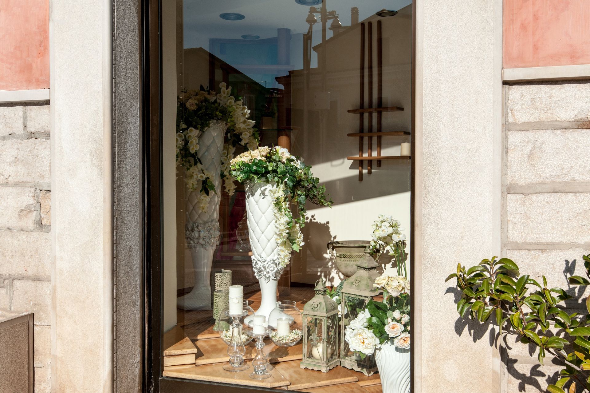 vaso con fiori