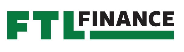FTL Finance logo in green and black on a white background
