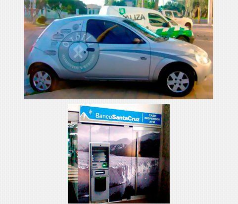 Gráfica vehicular - Ploteo de vidrieras