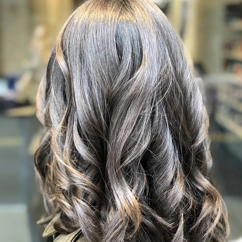 Chocolate melt balayage