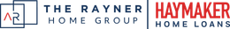 A logo for the rayner home group and haymaker home loans