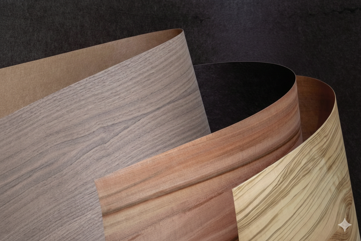 fogli di legno