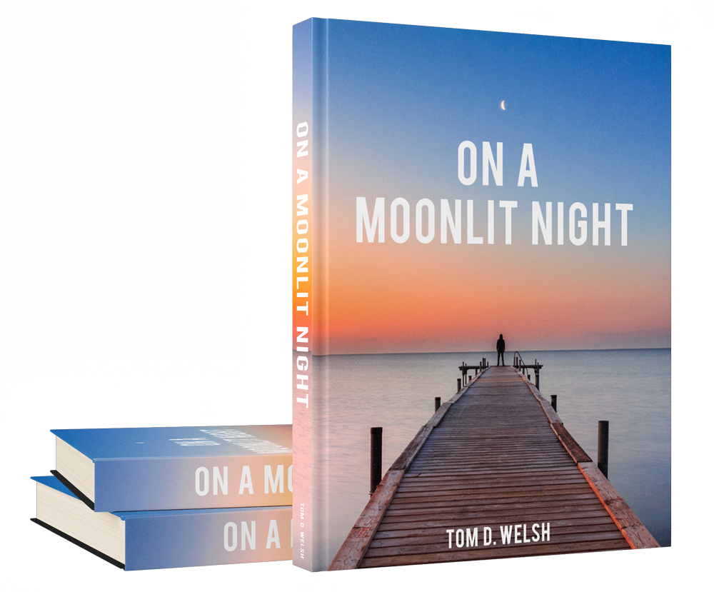 Book Mockup - On a Moonlit Night