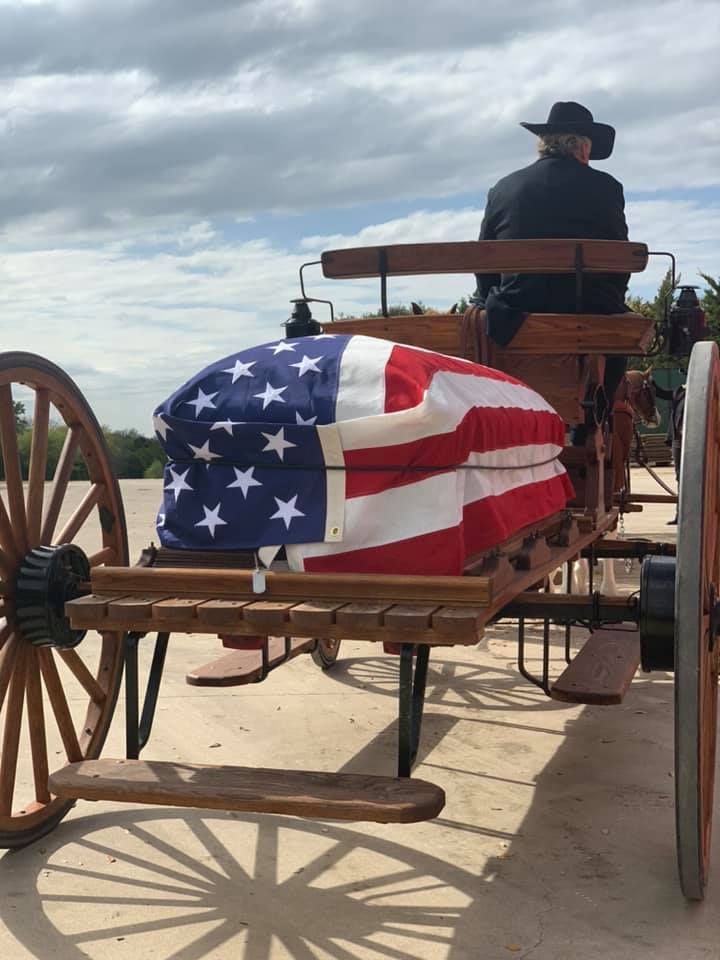 horse-drawn caisson