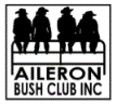 Black silhouettes of four people in hats sitting on a fence; 