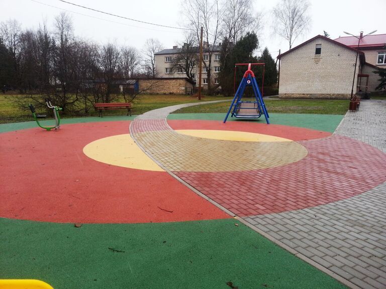Rotaļu laukumu segums STOBISAFE (250 m2)