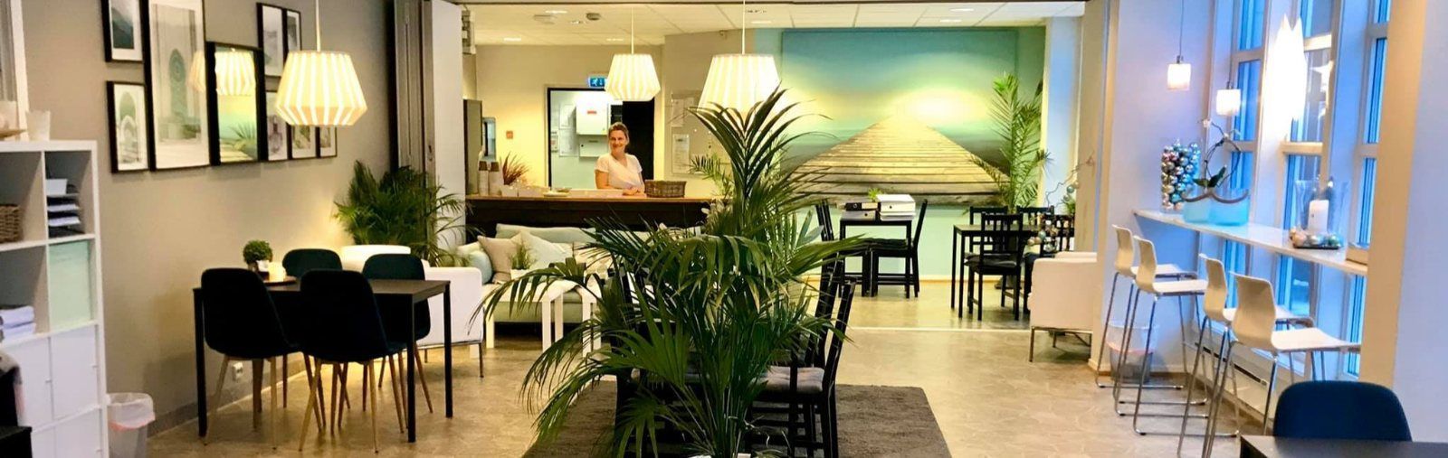 Seating area in the lounge